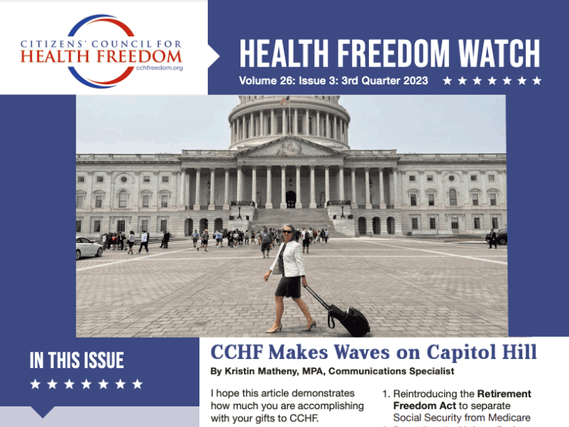 CCHF Makes Waves on Capitol Hill