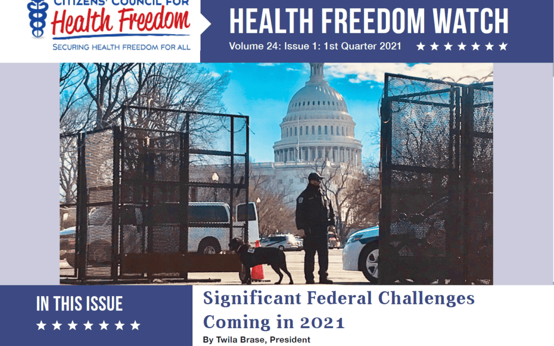 Significant Federal Challenges Coming in 2021