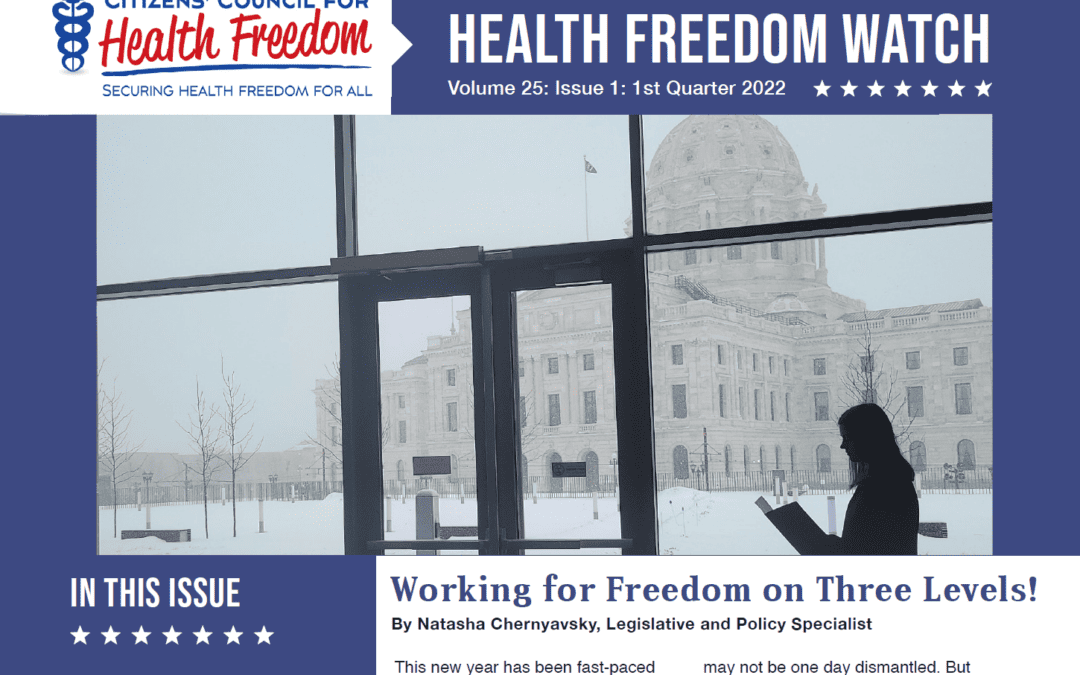 Working for Freedom on Three Levels!