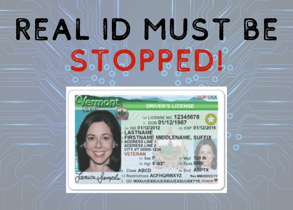 Refuse the REAL ID in 2024!