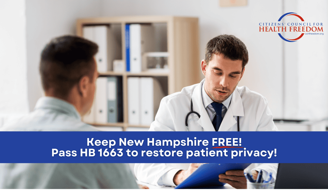 For Immediate Release: CCHF in New Hampshire Wednesday to Testify for HB-1663