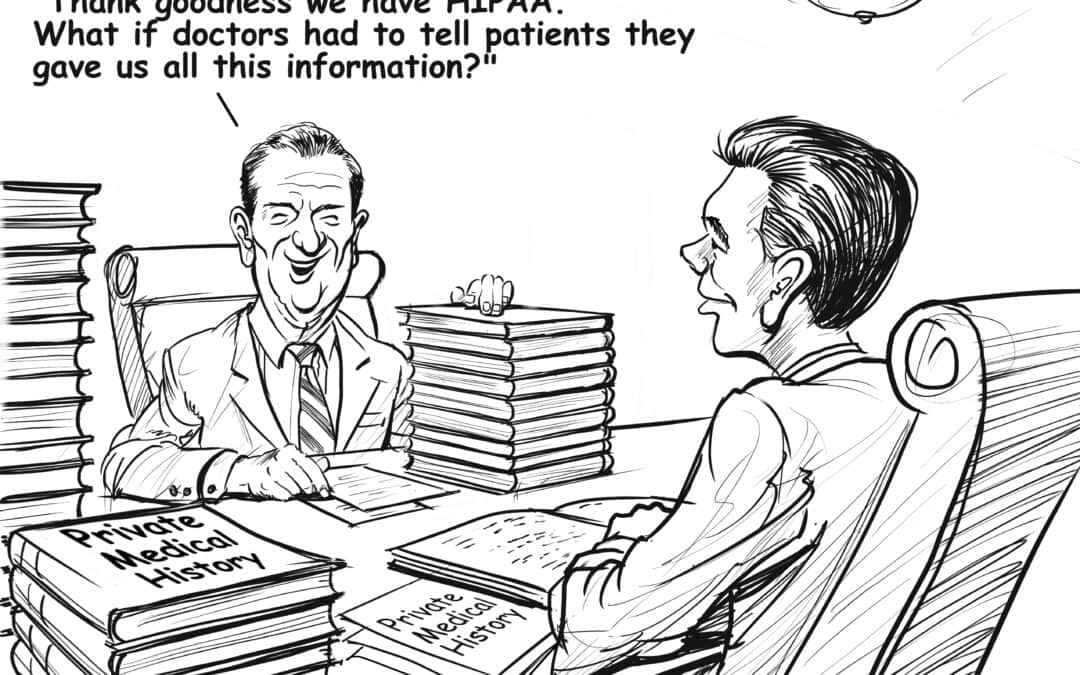 2024 Truth About HIPAA Month Cartoons