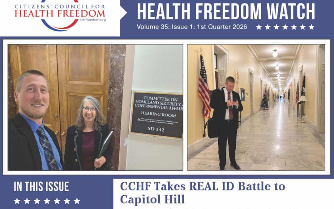 CCHF Takes REAL ID Battle to Capitol Hill