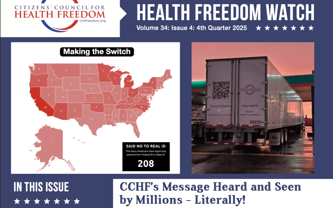 CCHF’s Message Heard and Seen by Millions – Literally
